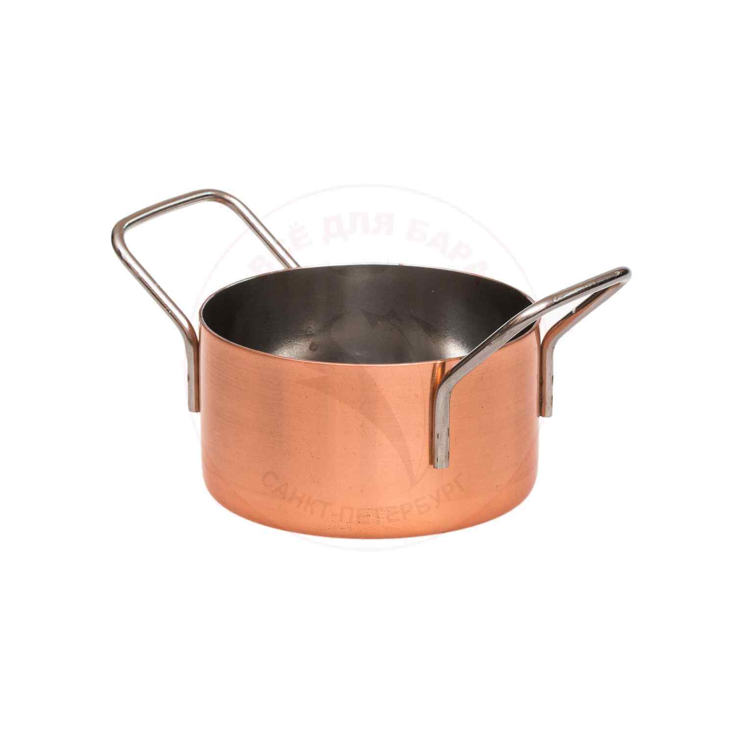 Кастрюля 9 см, нержавейка с медным напылением, P.L. Proff Cuisine