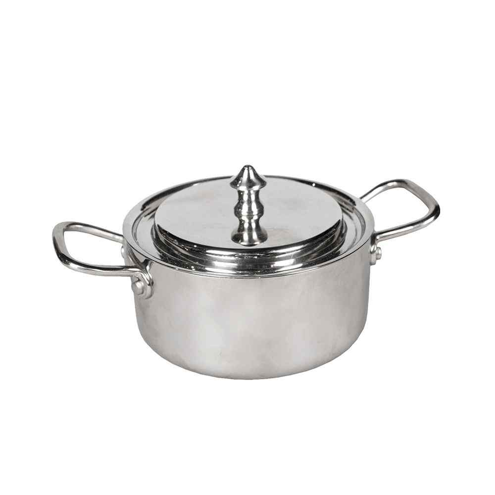 Кастрюля порционная с крышкой 12*5,5 см, нержавейка, P.L. Proff Cuisine