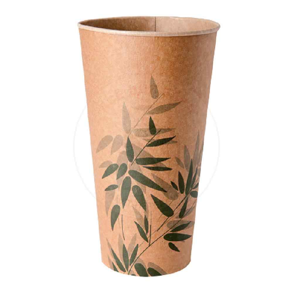 Стакан Feel Green для холодных напитков, 660 мл, 9*17 см, картон, 50 шт, Garcia de Pou (