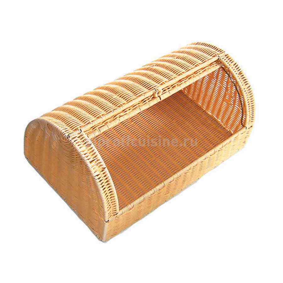 Подставка для выпечки плетеная 41*29*16 см, ротанг, бежевая, P.L. Proff Cuisine