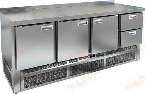 СТОЛ С ХОЛОДИЛЬНЫМ ШКАФОМ HICOLD GNE 1112/TN (R290)