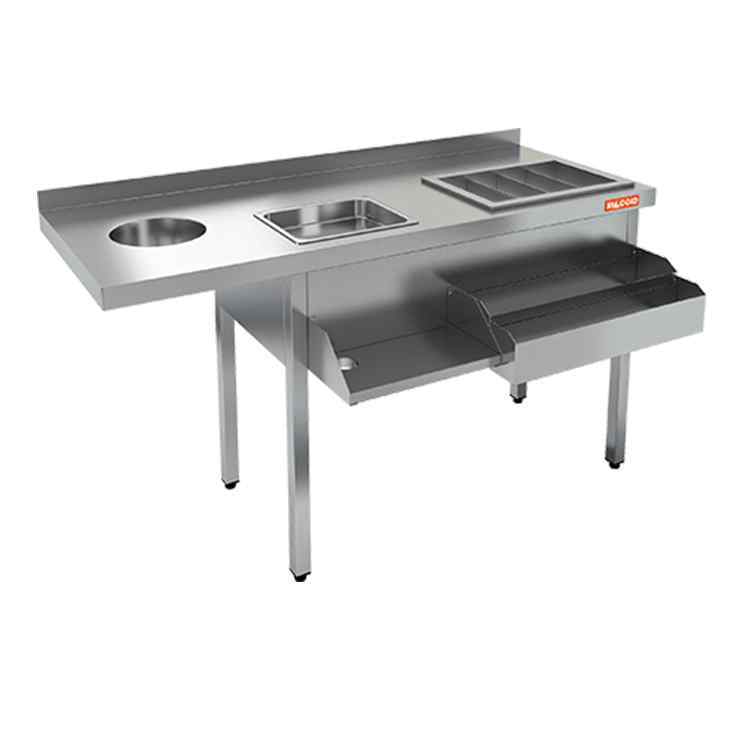 Барная станция открытая HICOLD НКС-14/6БПК